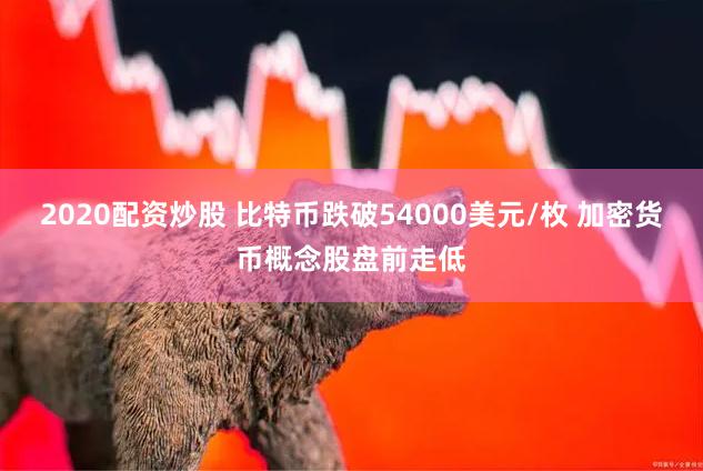 2020配资炒股 比特币跌破54000美元/枚 加密货币概念股盘前走低